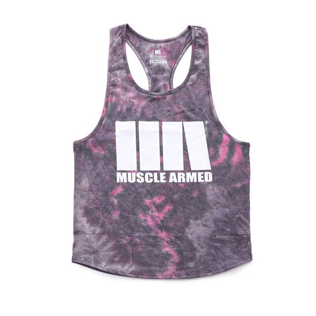 Gyms Fitness Workout Singlet Sling Vest Men Bodybuilding Tank Top Camouflage sleeveless Shirt Boy Summer Brand gym clothing